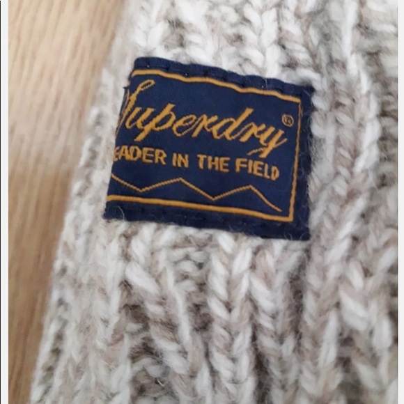 Superdry, Men’s Jacob Henley, Oatmeal 2xl, brand new with tags - Picture 4 of 5